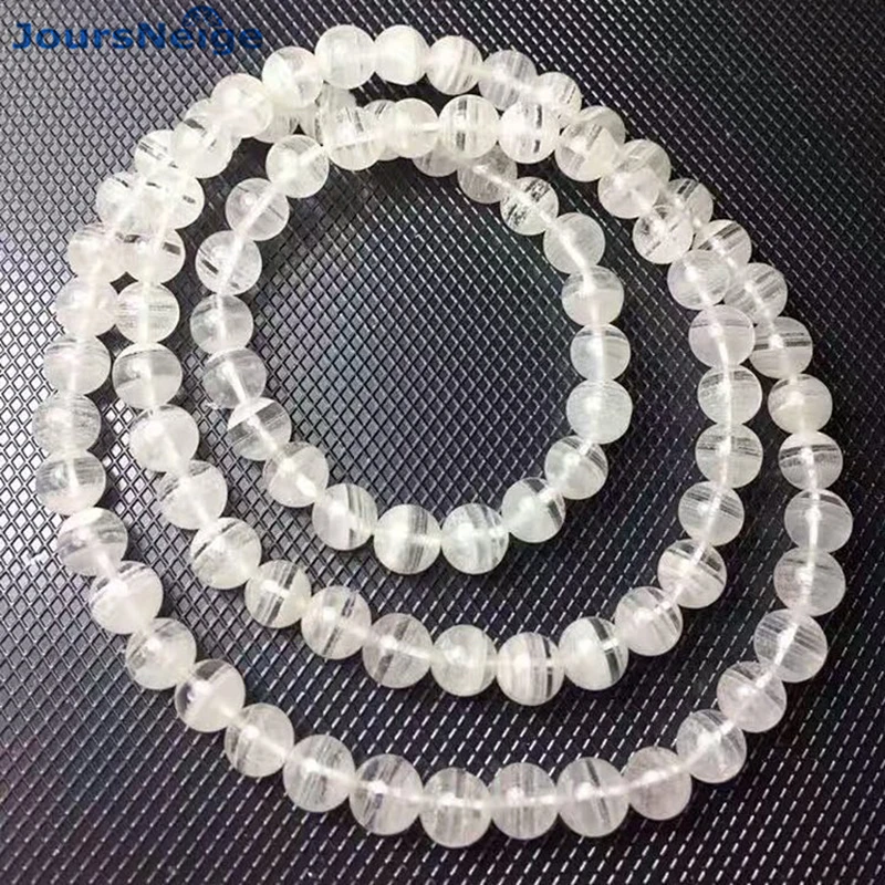 Wholesale White Natural Ghost Crystal Bracelets 6mm Bead Necklace Lucky for Women Men Fresh Crystal Bracelet Multilayer Jewelry
Wholesale White Natural Ghost Crystal Bracelets 6mm Bead Necklace Lucky for Women Men Fresh Crystal Bracelet Multilayer Jewelry