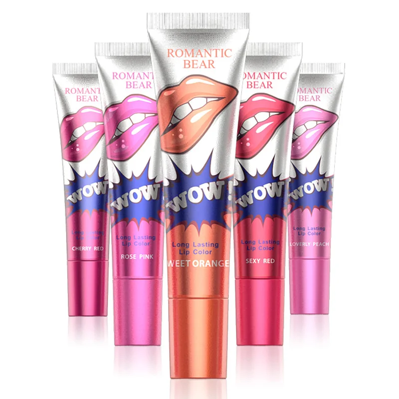 Romantic Bear Tear Lip Gloss Batom Matte Liquid lipstick Tint Long Lasting Tattoo Pack Wow Lips Beauty Make up
Romantic Bear Tear Lip Gloss Batom Matte Liquid lipstick Tint Long Lasting Tattoo Pack Wow Lips Beauty Make up