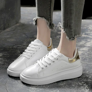 Women Flats 2019 Spring Casual Shoes Women Sneakses Comfortable Non-Slip Platform Tenis Feminino Female Shoes Woman
Women Flats 2019 Spring Casual Shoes Women Sneakses Comfortable Non-Slip Platform Tenis Feminino Female Shoes Woman