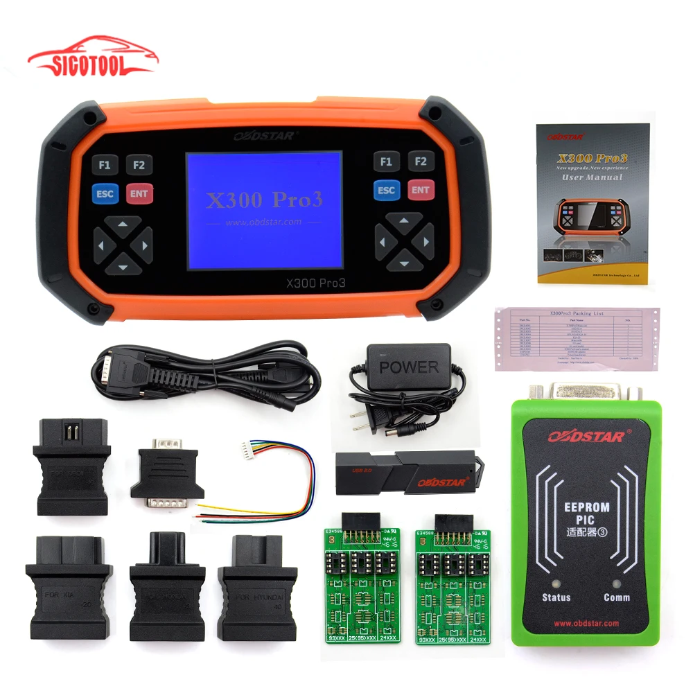 2019 original OBDSTAR X300 PRO3 Key Master OBDII X300 Key Programmer Odometer Correction Tool EEPROM/PIC Update Online
2019 original OBDSTAR X300 PRO3 Key Master OBDII X300 Key Programmer Odometer Correction Tool EEPROM/PIC Update Online
