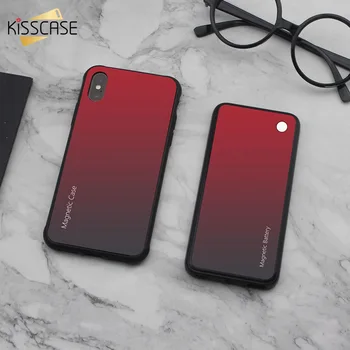 Gradient Glass Case For iPhone 8 XR XS MAX Wireless Charger Battery Charger Case For iPhone 8 Plus Magnetic Case With Power Bank
Gradient Glass Case For iPhone 8 XR XS MAX Wireless Charger Battery Charger Case For iPhone 8 Plus Magnetic Case With Power Bank