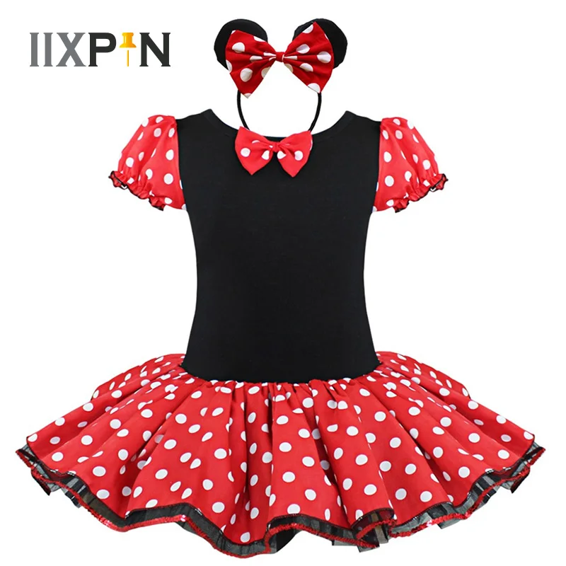 IIXPIN Kids Girls Ballet Tutu Dress Halloween Costume Mini Mouse Party Dress Cosplay Dress Girls polka dots Ballet leotard dress
IIXPIN Kids Girls Ballet Tutu Dress Halloween Costume Mini Mouse Party Dress Cosplay Dress Girls polka dots Ballet leotard dress