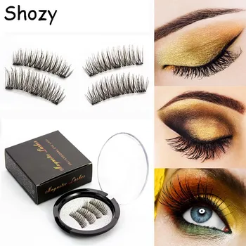 Shozy Magnetic eyelashes with 3 magnets handmade 3D magnetic lashes natural false eyelashes magnet lashes with gift box-24P-3
Shozy Magnetic eyelashes with 3 magnets handmade 3D magnetic lashes natural false eyelashes magnet lashes with gift box-24P-3
