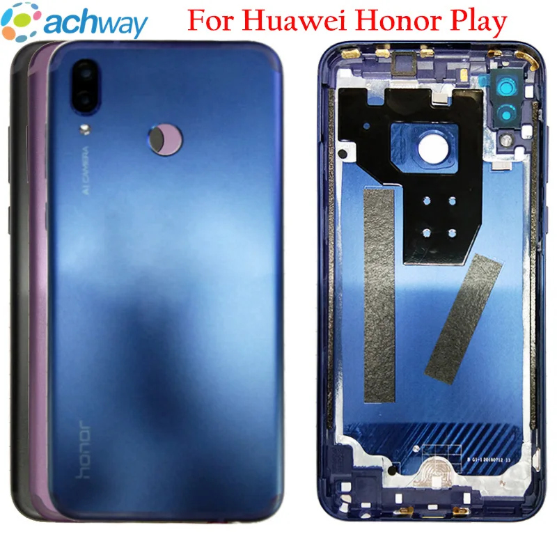 2018 Новинка Huawei Honor Play COR-L29 чехол для аккумулятора задняя крышка Корпус дверь