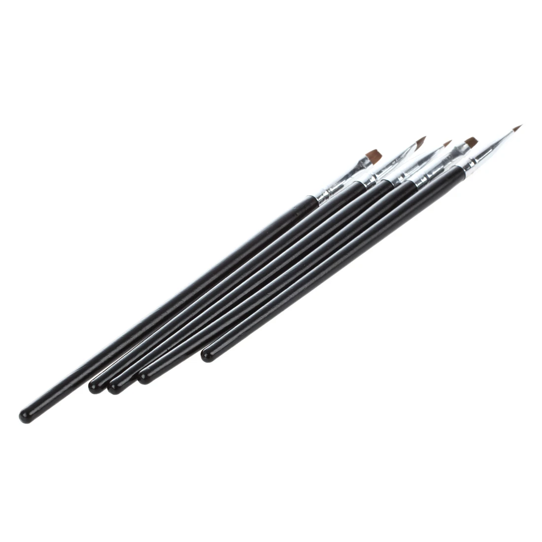 YOST-5 pcs Brushes UV Gel Brush Nail Painting Drawing Liner Flat Deco Nail Art Display black.
YOST-5 pcs Brushes UV Gel Brush Nail Painting Drawing Liner Flat Deco Nail Art Display black.