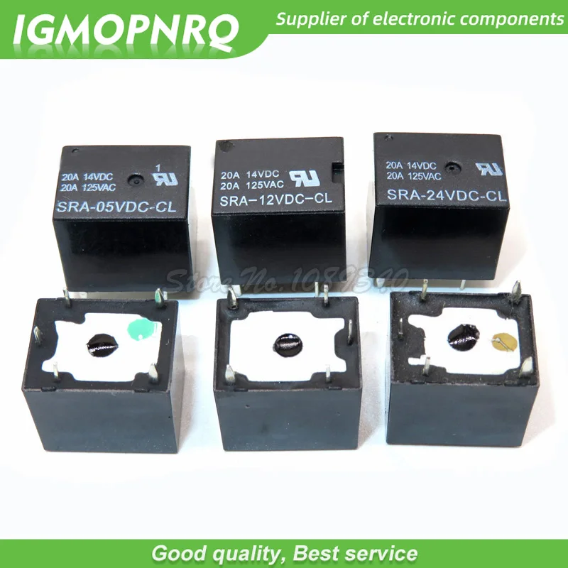 5PCS High Quality Relay SRA-12VDC-CL SRA-05VDC-CL SRA-24VDC-CL 5PINS 12v 5v 24v DC T74 Relays IGMOPNRQ
5PCS High Quality Relay SRA-12VDC-CL SRA-05VDC-CL SRA-24VDC-CL 5PINS 12v 5v 24v DC T74 Relays IGMOPNRQ