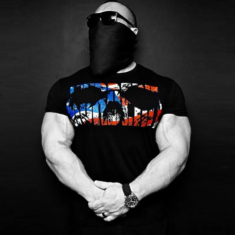 Mens Summer Bodybuilding cotton Short sleeve t shirt 2018 New Gyms Fitness male Casual Fashion Printed Tight tees tops clothing
Mens Summer Bodybuilding cotton Short sleeve t shirt 2018 New Gyms Fitness male Casual Fashion Printed Tight tees tops clothing