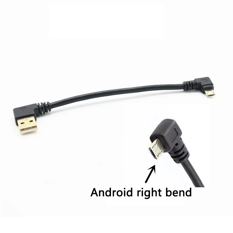 

2.5A Fast Charging Phone Cables & Adapters Right 90 degree Angle Micro Usb Wire Cables for Tablet Data Cable 50CM 100CM