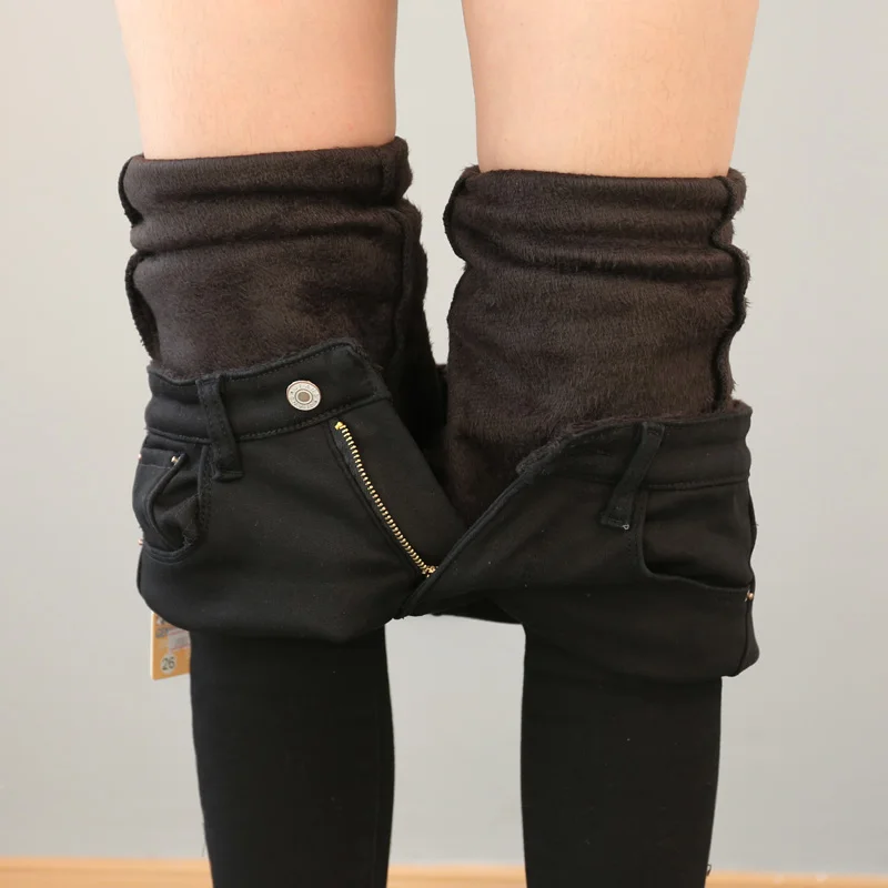 2019 High Waist Warm Trousers Women's Winter Fall Thicken Black Pencil Pants Slim Stretch Leggings Female Solid Pants P9102
2019 High Waist Warm Trousers Women's Winter Fall Thicken Black Pencil Pants Slim Stretch Leggings Female Solid Pants P9102