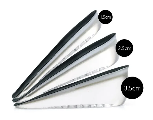 Adhesive Silicone Gel Invisible Lift Half Height Increase Heel Cup Sports Shoes Insoles Cushion Pads for Men Women Taller
Adhesive Silicone Gel Invisible Lift Half Height Increase Heel Cup Sports Shoes Insoles Cushion Pads for Men Women Taller