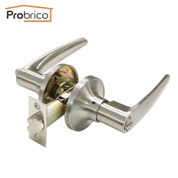 Probrico Privacy Keyless Door Locks Stainless Steel Satin Nickel Lever Door Handle For Toilet Bathroom Kitchen Interior Door
Probrico Privacy Keyless Door Locks Stainless Steel Satin Nickel Lever Door Handle For Toilet Bathroom Kitchen Interior Door