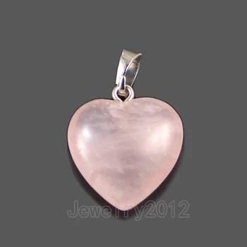 15PCS/Lot Natural Rose Quart-z Gem stones Heart Pendant Healing Reiki Chakra Silver Beads 20x23mm Diy Jewelry Making Wholesale
15PCS/Lot Natural Rose Quart-z Gem stones Heart Pendant Healing Reiki Chakra Silver Beads 20x23mm Diy Jewelry Making Wholesale