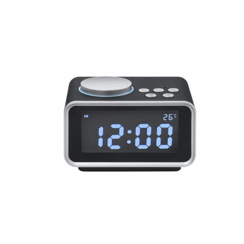 Mini Multi-Function Electronic Alarm Clock USB Mobile Phone Tablet Charging Digital Time temperature Display LED Radio FM
Mini Multi-Function Electronic Alarm Clock USB Mobile Phone Tablet Charging Digital Time temperature Display LED Radio FM