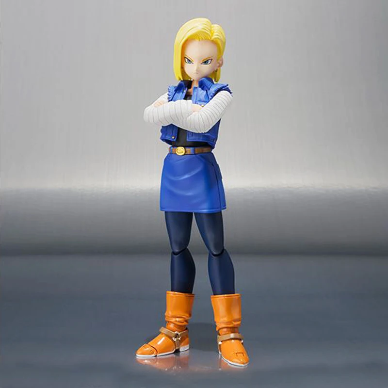 Anime Dragon Ball Z Android 18# PVC Figure Model 13CM New Toy