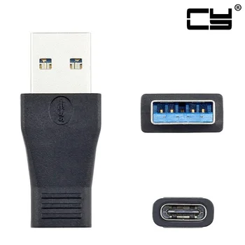 Chenyang USB-C USB 3.1 Type C Female to USB 3.0 A Male Data Adapter Converter for Mac book Tablet Mobile Phone Hard Disk Drive
Chenyang USB-C USB 3.1 Type C Female to USB 3.0 A Male Data Adapter Converter for Mac book Tablet Mobile Phone Hard Disk Drive