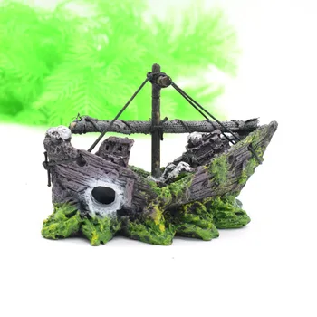 Fish Aquatic Decorations Ornaments Corsair Aquarium Landscaping Glass Cylinder Scenery Escape Shelter Resin mast boat JUN22
Fish Aquatic Decorations Ornaments Corsair Aquarium Landscaping Glass Cylinder Scenery Escape Shelter Resin mast boat JUN22