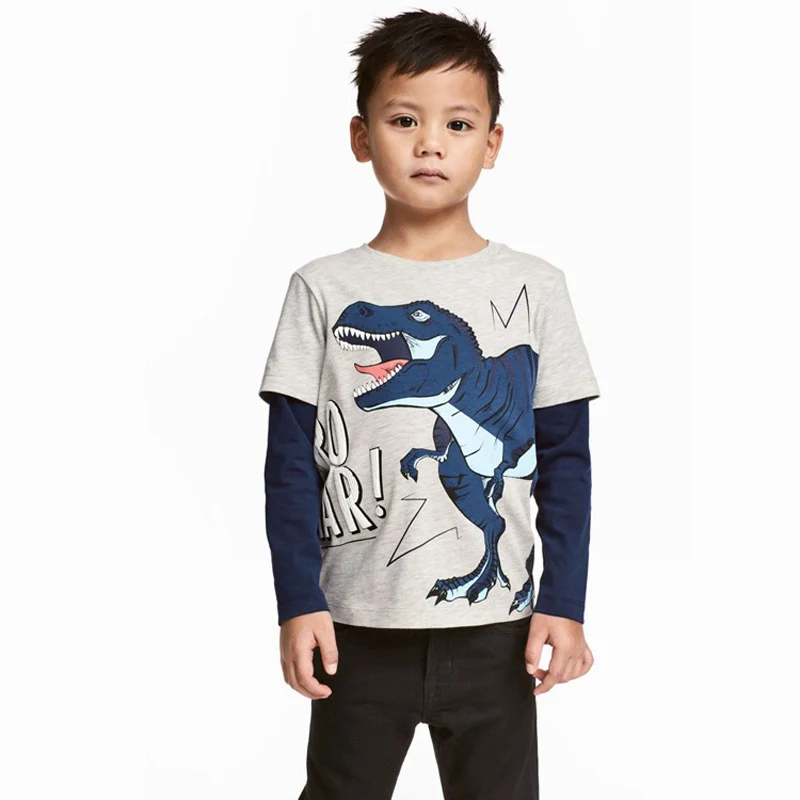 2019 Boys T-shirt Kids Animal Print Spring Tops Enfant Koszulka Dinosaur Clothes Toddler tshirt Tee shirt Garcon Boy T Shirt New
2019 Boys T-shirt Kids Animal Print Spring Tops Enfant Koszulka Dinosaur Clothes Toddler tshirt Tee shirt Garcon Boy T Shirt New