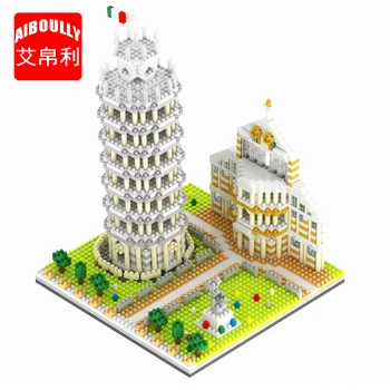 YZ 066 World Famous Architecture Leaning Tower of Pisa 3D Model Mini Diamond Building Blocks Bricks Toy for Children
YZ 066 World Famous Architecture Leaning Tower of Pisa 3D Model Mini Diamond Building Blocks Bricks Toy for Children