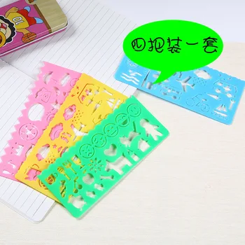 4pcs children's educational multi-function changeable flower ruler student learning drawing stationery painting set ruler
4pcs children's educational multi-function changeable flower ruler student learning drawing stationery painting set ruler