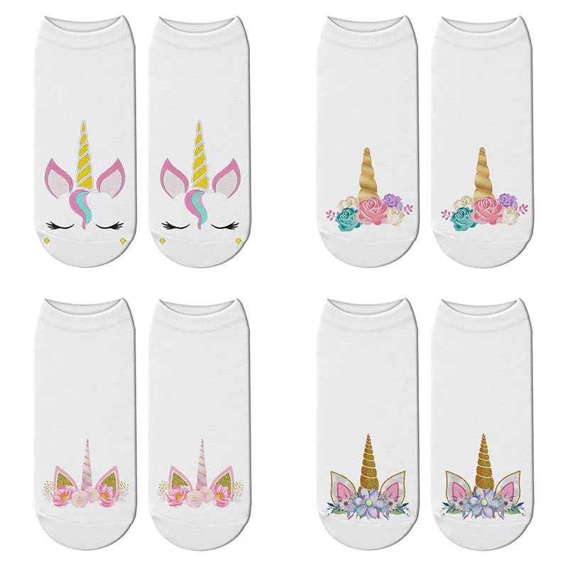 New Harajuku 3D Print Unicorn Socks Women Kawaii Horn of Unicorn Ankle Socks Licorne Femme Calcetines Mujer Cute Short Socks
New Harajuku 3D Print Unicorn Socks Women Kawaii Horn of Unicorn Ankle Socks Licorne Femme Calcetines Mujer Cute Short Socks