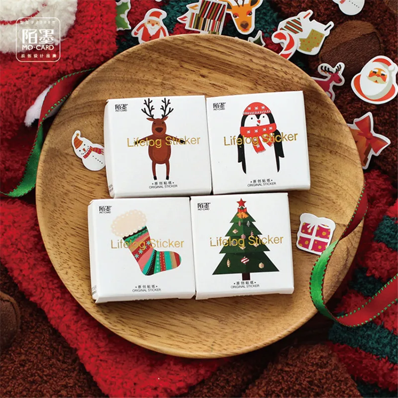 50 pcs/bag Cute Christmas theme adhesive paper sticker DIY Card Scrapbooking stationery paper stickers Christmas tree decoration
50 pcs/bag Cute Christmas theme adhesive paper sticker DIY Card Scrapbooking stationery paper stickers Christmas tree decoration