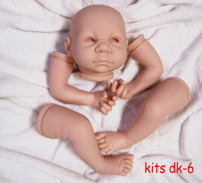 20inch Realistic Reborn Baby Blank Doll Kits Soft Silicone Vinyl Unfinished DIY Reborn Doll Mold Unpainted Body Parts Doll Kits
20inch Realistic Reborn Baby Blank Doll Kits Soft Silicone Vinyl Unfinished DIY Reborn Doll Mold Unpainted Body Parts Doll Kits