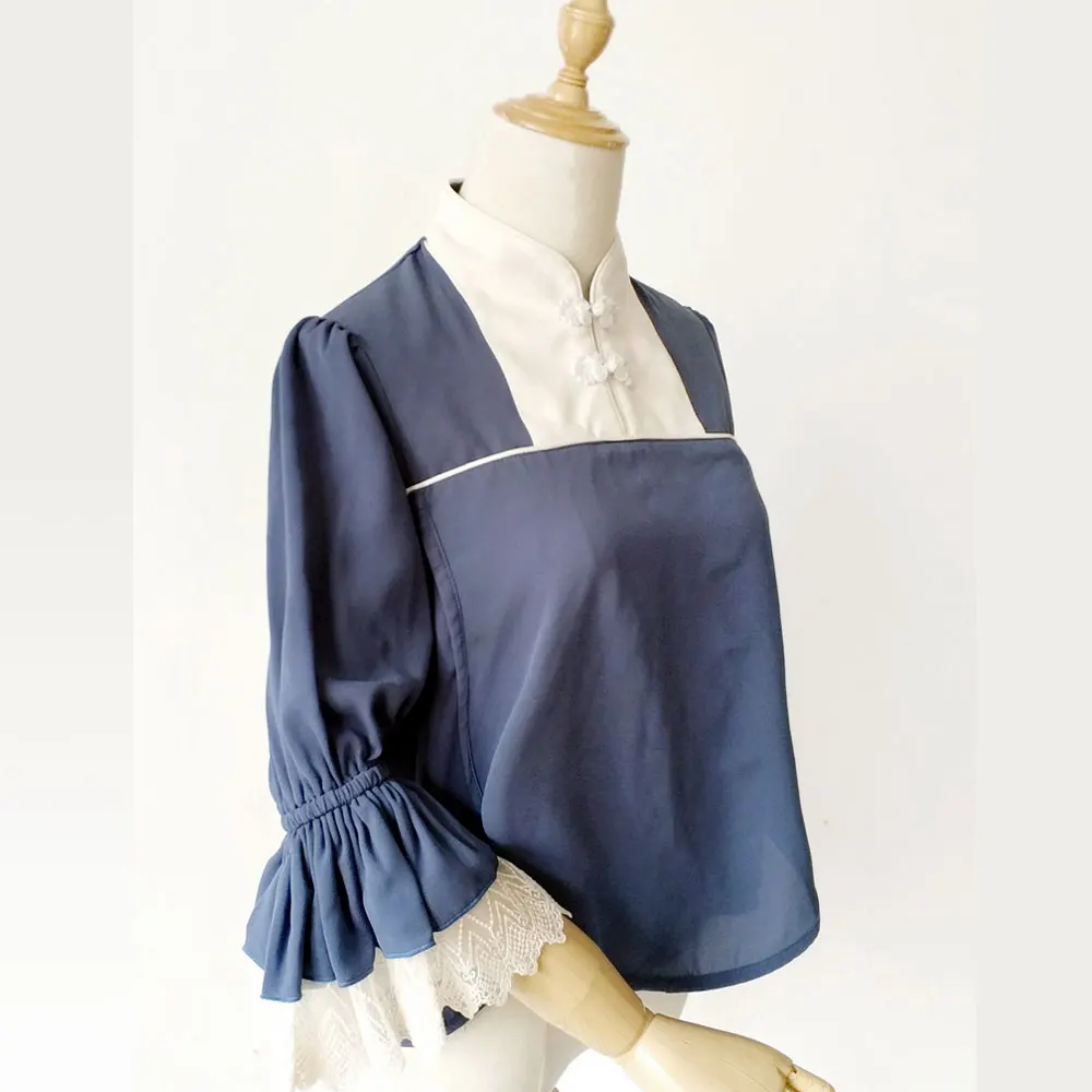 Spring in Pear Orchard ~ Chinese Style Women's Blouse with Mandarin Collar by Infanta ~ Pre-order
Spring in Pear Orchard ~ Chinese Style Women's Blouse with Mandarin Collar by Infanta ~ Pre-order