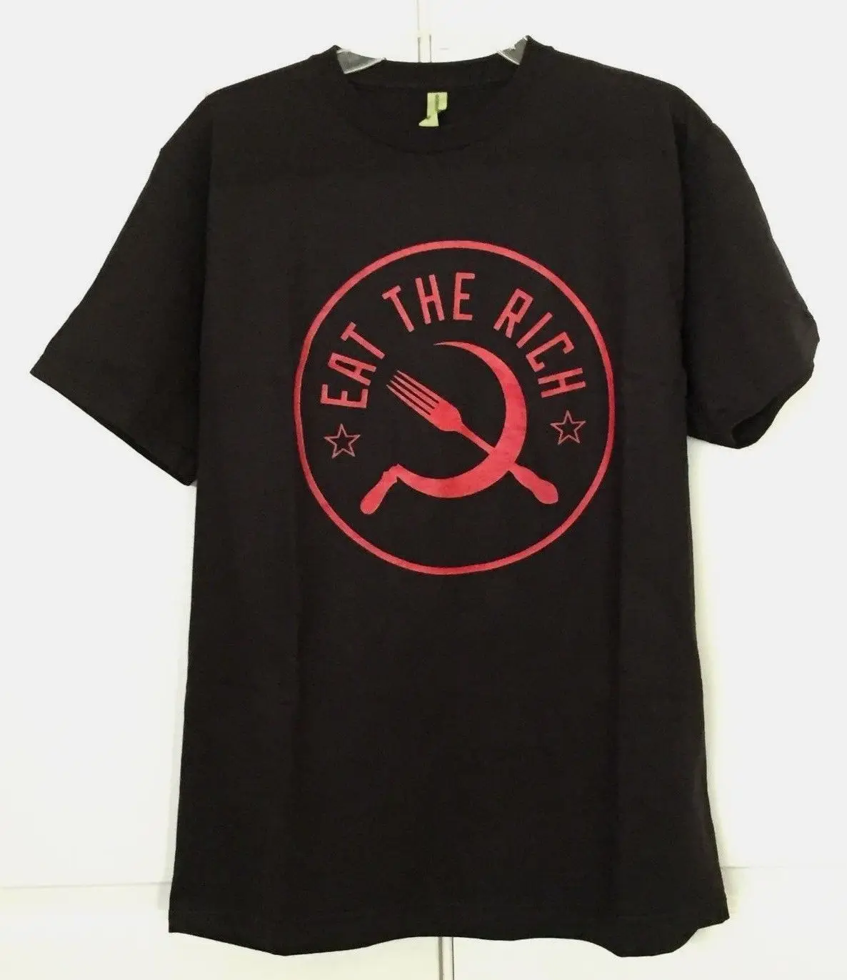 Eat Rich Graphic T shirt Size: L- Political T Shirt Short Casual O-Neck t shirt men funny t shirts
Eat Rich Graphic T shirt Size: L- Political T Shirt Short Casual O-Neck t shirt men funny t shirts