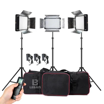 Changeable Version Godox LED500LRC II 1500W 3X LED 500W Photo Studio Video Continuous Light Kit For Wedding Fashion 3300-5600K
Changeable Version Godox LED500LRC II 1500W 3X LED 500W Photo Studio Video Continuous Light Kit For Wedding Fashion 3300-5600K