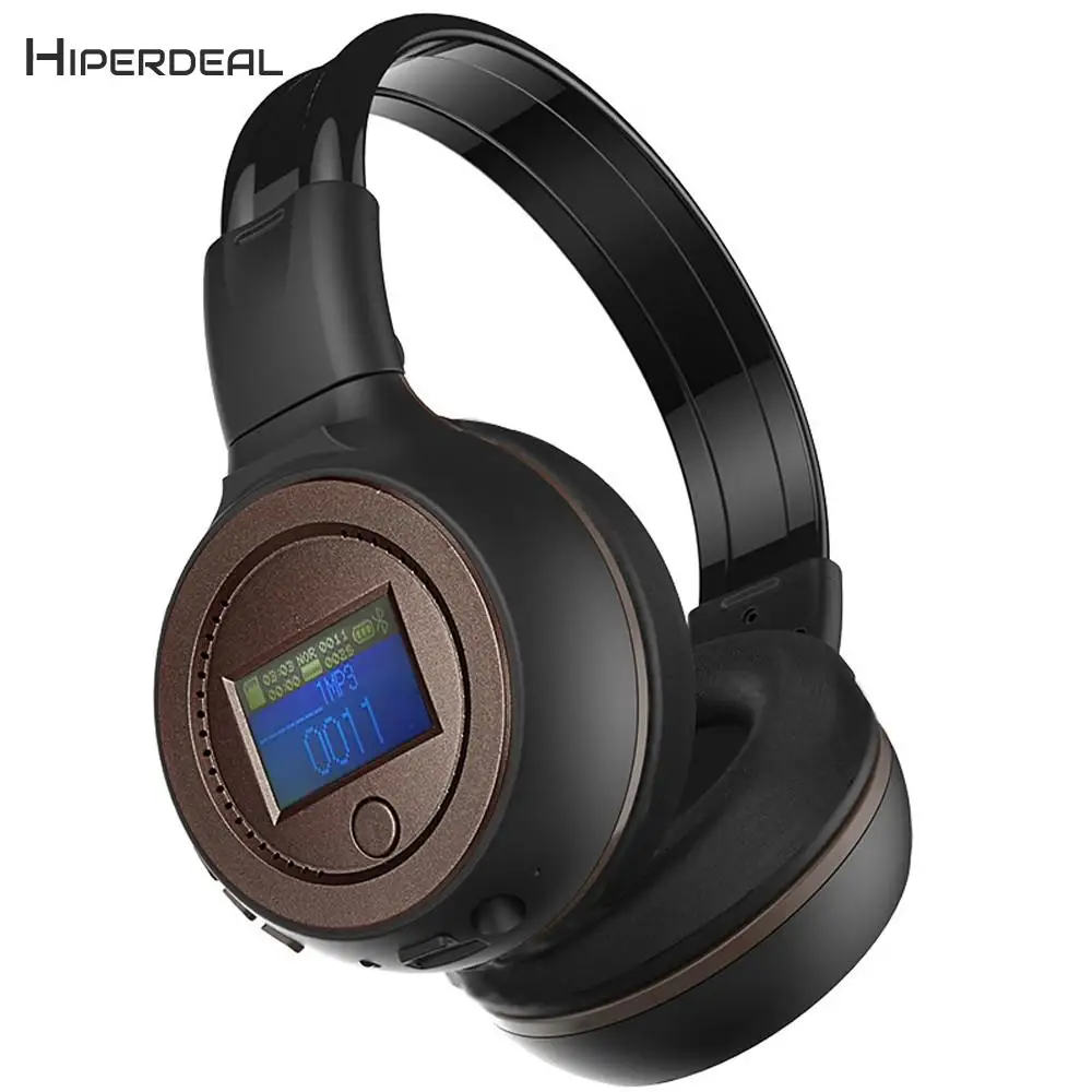 HIPERDEAL Coffee Color 3.0 Stereo Bluetooth Wireless Headset/Headphones Call Microphone SD TF card Music Playing BAY27
HIPERDEAL Coffee Color 3.0 Stereo Bluetooth Wireless Headset/Headphones Call Microphone SD TF card Music Playing BAY27