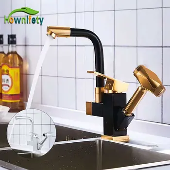 Space Aluminum Kitchen Faucet Hot Cold Mixer Tap Single Hole Bathroom Faucet Pull Out Spray Champagne gold/Silver grey Polish
Space Aluminum Kitchen Faucet Hot Cold Mixer Tap Single Hole Bathroom Faucet Pull Out Spray Champagne gold/Silver grey Polish