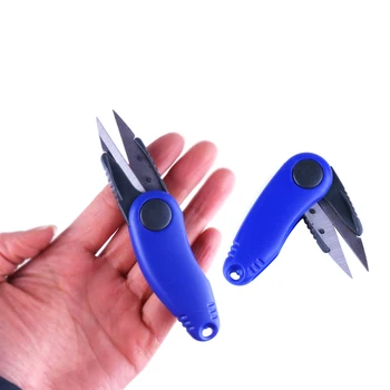 Fishing Tackle Accessories Folding Fishing Line Cut Clipper Shrimp-Shaped Thread cutters Stainless Steel Fish Use Scissors
Fishing Tackle Accessories Folding Fishing Line Cut Clipper Shrimp-Shaped Thread cutters Stainless Steel Fish Use Scissors