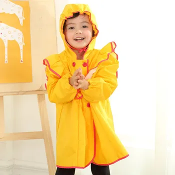 85-140cm Kids Girl Waterproof Polyester Clothes Ruffle Flounce Princess Cute Raincoat Children Students Rainwear Poncho Trench
85-140cm Kids Girl Waterproof Polyester Clothes Ruffle Flounce Princess Cute Raincoat Children Students Rainwear Poncho Trench