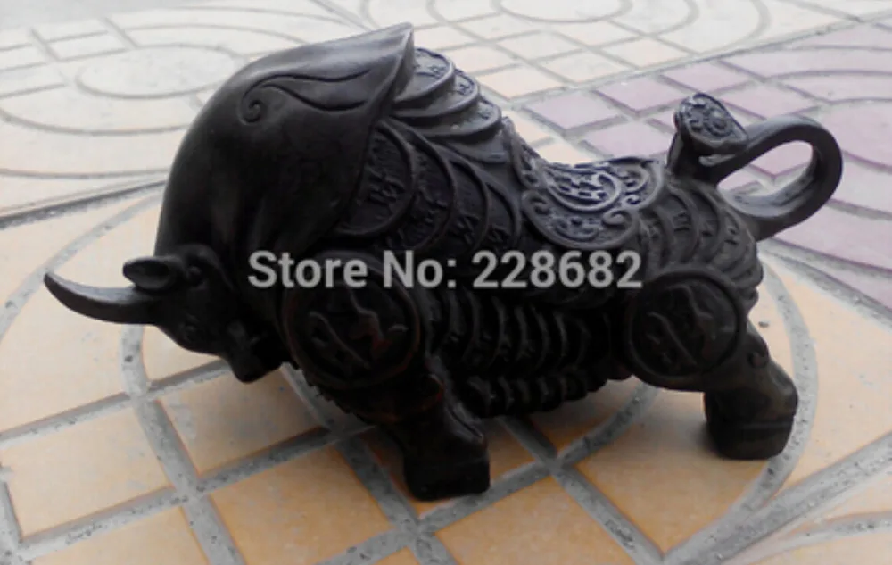 Collectible Decorated Feng Shui home decor chinese copper Carved money cow/ox statue fast shiping
Collectible Decorated Feng Shui home decor chinese copper Carved money cow/ox statue fast shiping