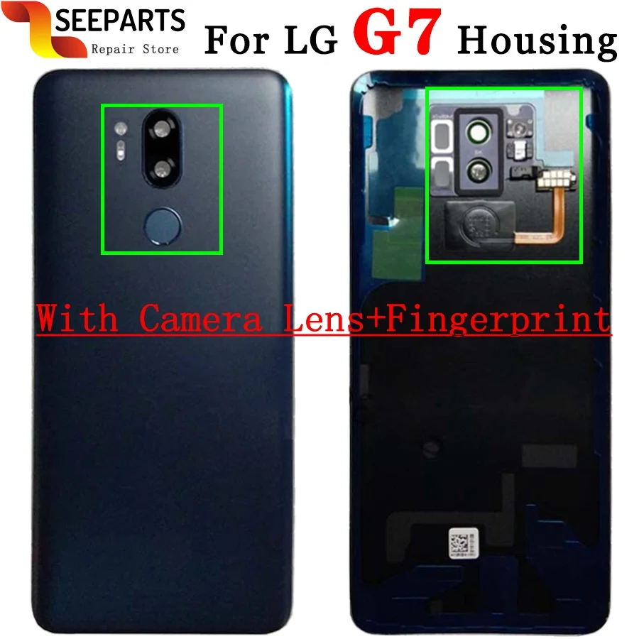 6.1" For LG G7 ThinQ Back Housing Glass Rear Battery Cover For G7 ThinQ G710 G710EM G710PM G710VMP Replacement Repair Parts
6.1" For LG G7 ThinQ Back Housing Glass Rear Battery Cover For G7 ThinQ G710 G710EM G710PM G710VMP Replacement Repair Parts