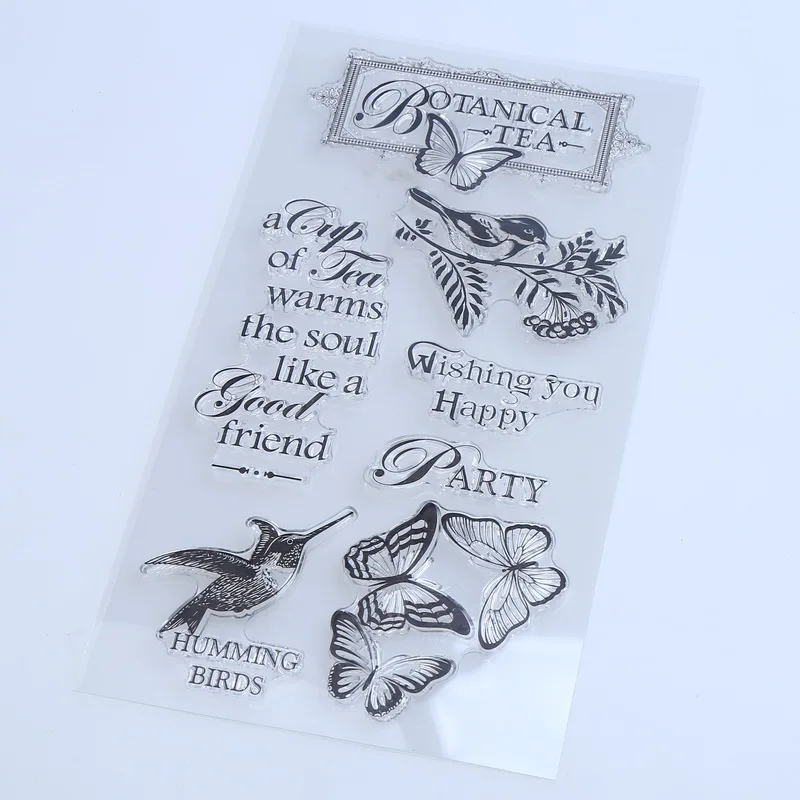 1PCS/LOT Transparent Stamp Butterfly For DIY Scrapbooking/Card Making/ Decoration Supplies
1PCS/LOT Transparent Stamp Butterfly For DIY Scrapbooking/Card Making/ Decoration Supplies
