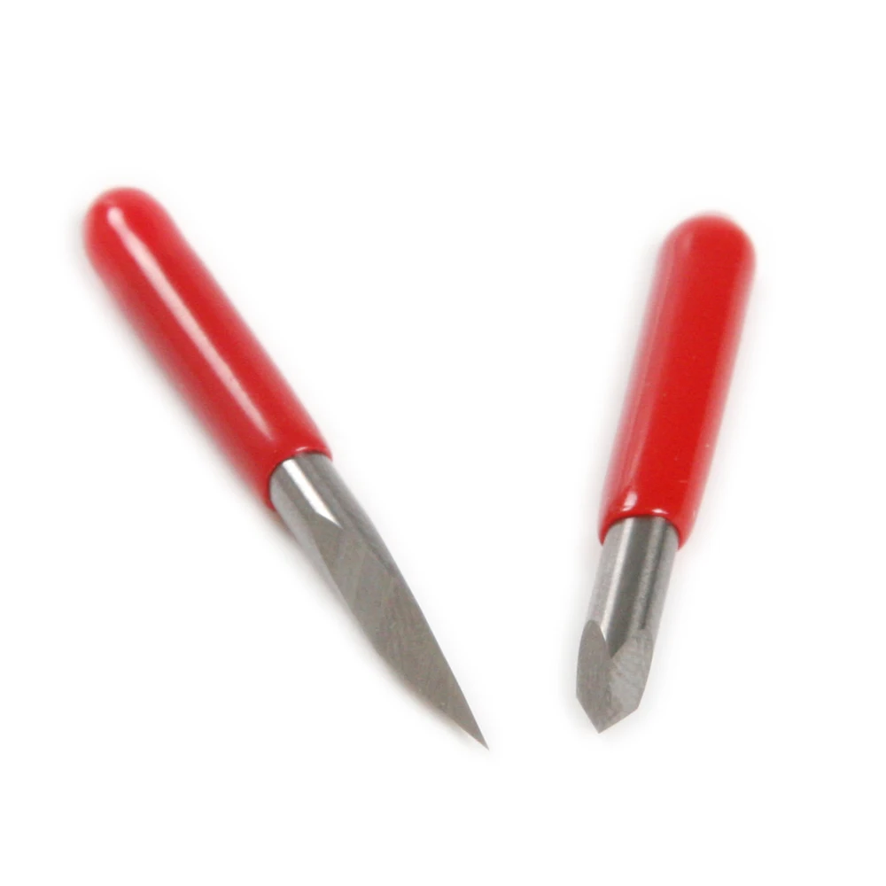 New 10Pcs 1/8 Inch Shank Tungsten Steel CNC Engraving Knife Cutter Blade angle 30 & 60 Degree Triangular Sharp Cutter Knife
New 10Pcs 1/8 Inch Shank Tungsten Steel CNC Engraving Knife Cutter Blade angle 30 & 60 Degree Triangular Sharp Cutter Knife