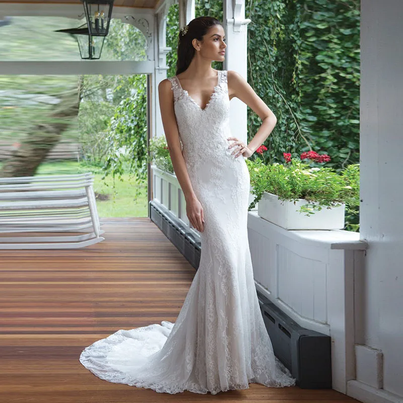 Eightale Boho Wedding dress Mermaid Bridal Gown Lace Princess Wedding Gown Summer African Bride Dresses robe de mariee
Eightale Boho Wedding dress Mermaid Bridal Gown Lace Princess Wedding Gown Summer African Bride Dresses robe de mariee