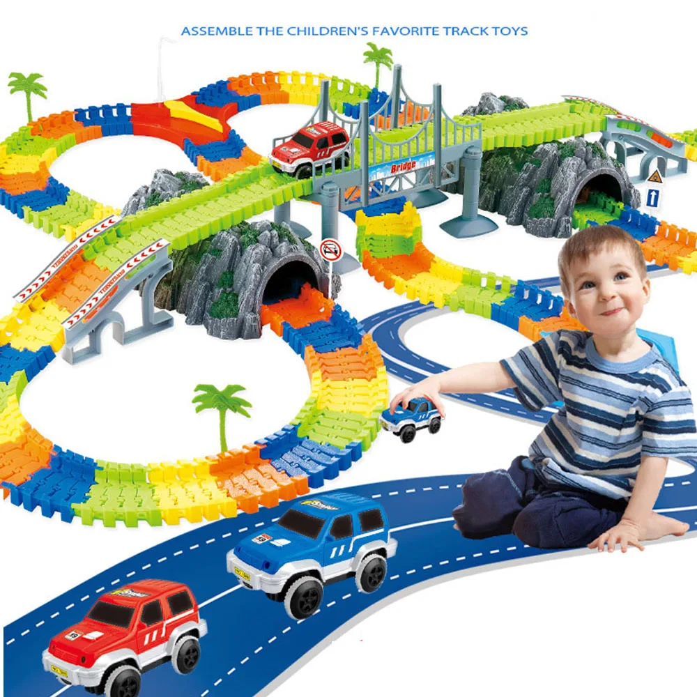 New Racing Track with Car Race Track Bend Flex Electronic Rail Race Car Vehicle Toy Roller Coaster Toys for Children Xmas Gifts
New Racing Track with Car Race Track Bend Flex Electronic Rail Race Car Vehicle Toy Roller Coaster Toys for Children Xmas Gifts