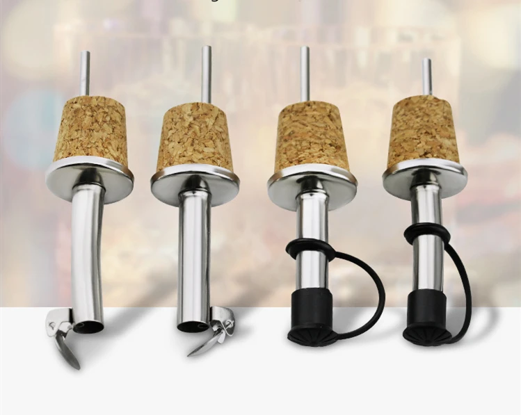 Stainless steel oil bottle stopper wine bottle stopper wooden stopper with dust plug oil bottle
Stainless steel oil bottle stopper wine bottle stopper wooden stopper with dust plug oil bottle
