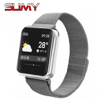 Slimy P68 Smart Watch Call Message Reminder Heart Rate Blood Pressure Monitor Sports Women Men Smartwatch Fitness Tracker
Slimy P68 Smart Watch Call Message Reminder Heart Rate Blood Pressure Monitor Sports Women Men Smartwatch Fitness Tracker