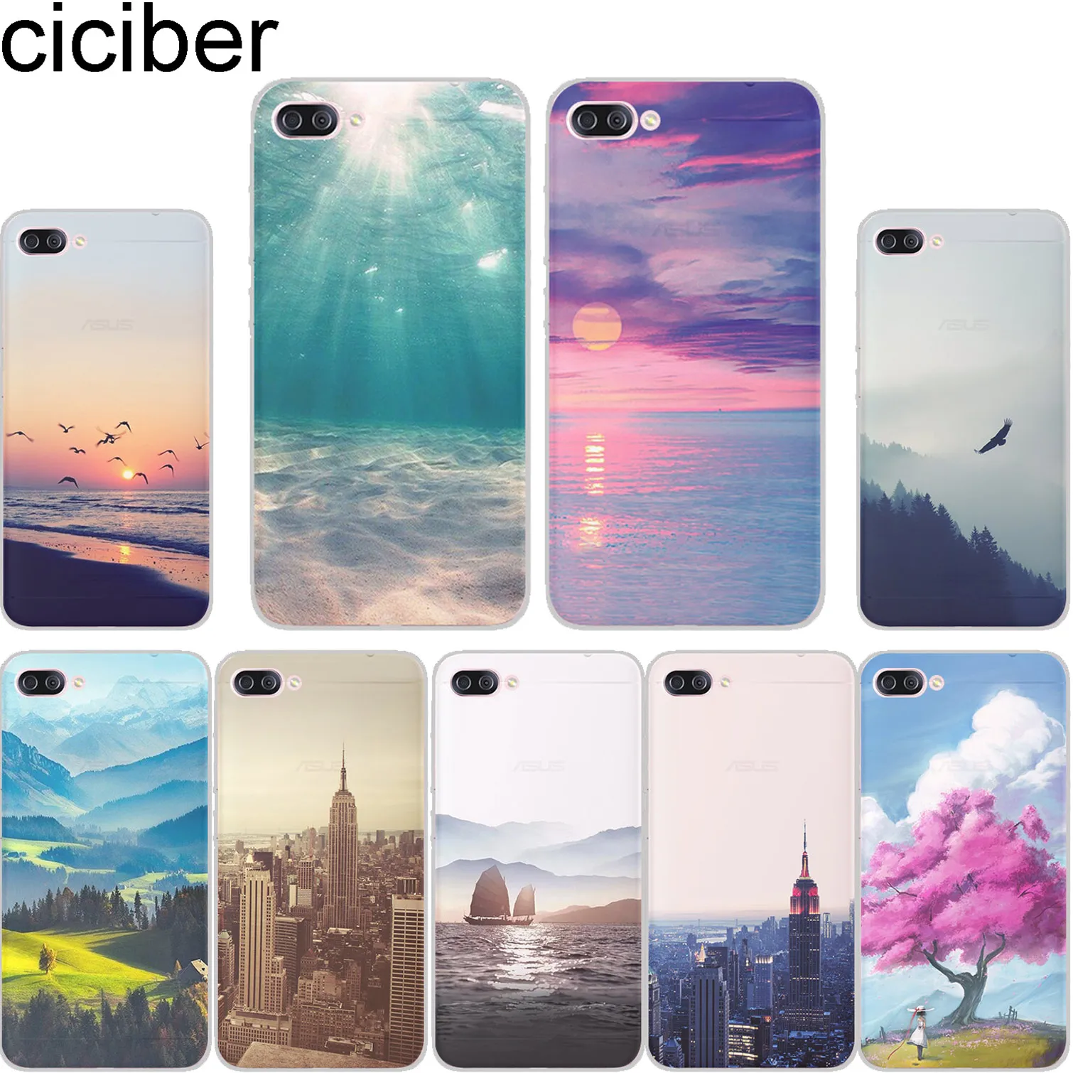 ciciber Landscape Ocean For ASUS ZenFone 5 4 3 3S Max Pro Plus Laser Deluxe Selfie Z Q Lite Soft Cover Clear TPU Phones Cases
ciciber Landscape Ocean For ASUS ZenFone 5 4 3 3S Max Pro Plus Laser Deluxe Selfie Z Q Lite Soft Cover Clear TPU Phones Cases