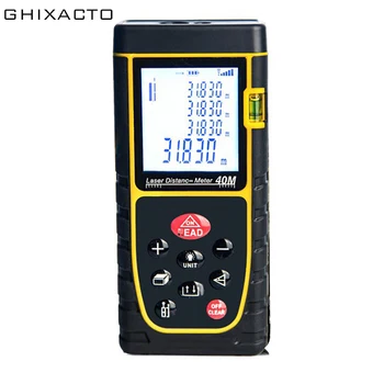 GHIXACTO 40M Laser Ruler Rangefinders Digital Distance Meter Measurer Range Finder Lazer Metreler Build Laser Tape Range Finder
GHIXACTO 40M Laser Ruler Rangefinders Digital Distance Meter Measurer Range Finder Lazer Metreler Build Laser Tape Range Finder