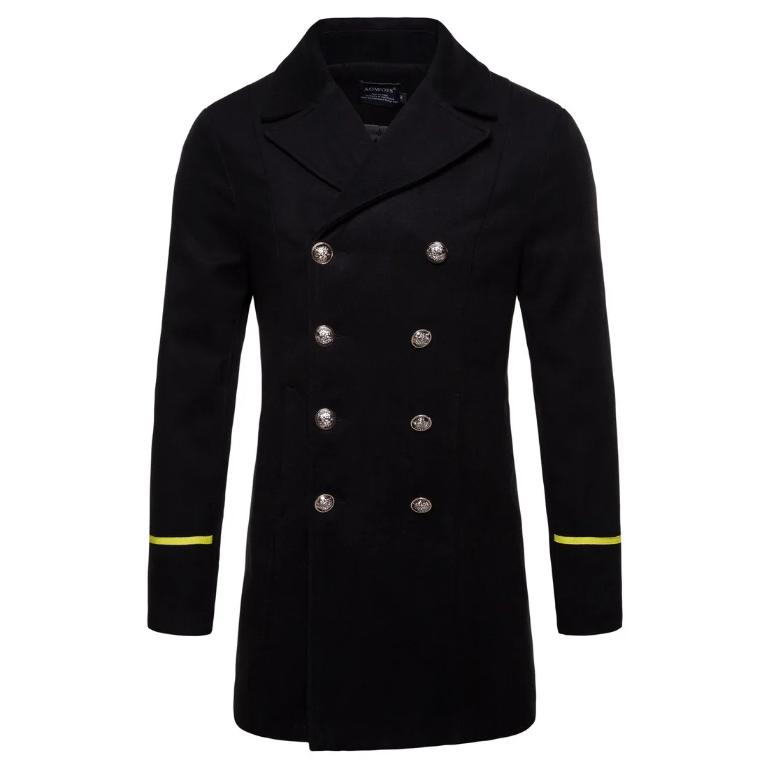 New Men Trench Coat Long Slim Fit Overcoat Jacket Classical Wind Coats Jacket Winter Autumn Fashion Outerwear Wool & Blends 
New Men Trench Coat Long Slim Fit Overcoat Jacket Classical Wind Coats Jacket Winter Autumn Fashion Outerwear Wool & Blends