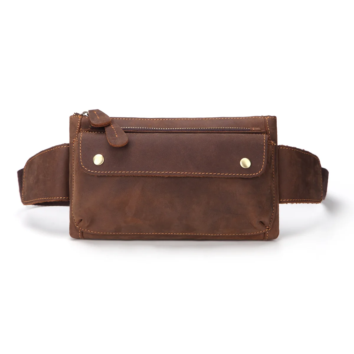 Genuine Leather Men Hip Belt Chest Waist Bag Purse Bum Pouch Crazy Horse Cowhide Retro Trends Messenger Fanny Pack Bags
Genuine Leather Men Hip Belt Chest Waist Bag Purse Bum Pouch Crazy Horse Cowhide Retro Trends Messenger Fanny Pack Bags