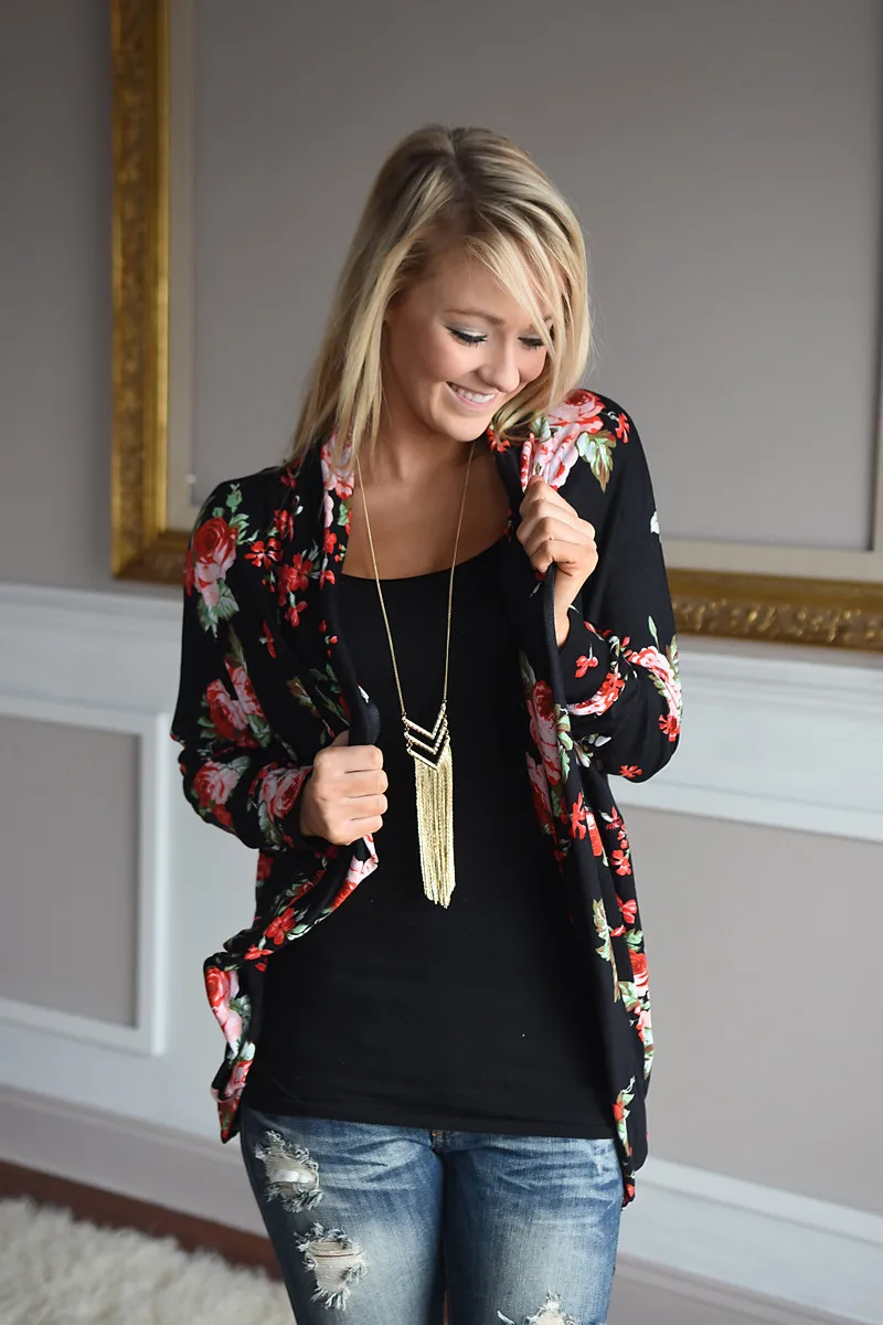 Womens Kimono Cardigans Floral Chiffon Blouse Boho Irregular Wrap Kimono Cardigans Casual Coverup Tops Outwear S-3XL
Womens Kimono Cardigans Floral Chiffon Blouse Boho Irregular Wrap Kimono Cardigans Casual Coverup Tops Outwear S-3XL