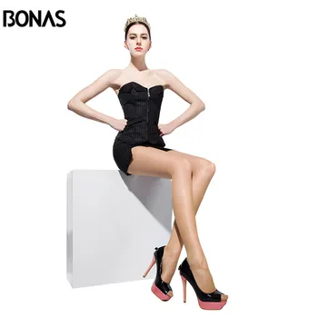 BONAS 15D Summer Pantyhose Women Elasticity Thin Transparent Sexy Tights Girls Solid Slim Collant Female Stockings Nylon Panty
BONAS 15D Summer Pantyhose Women Elasticity Thin Transparent Sexy Tights Girls Solid Slim Collant Female Stockings Nylon Panty