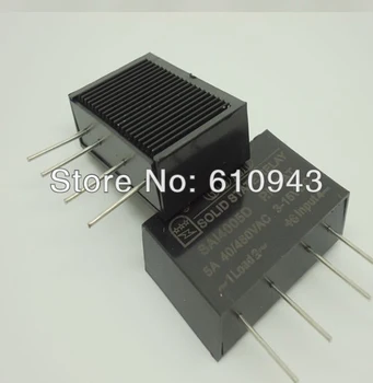 SAI4005D DC to AC 5A SSR input 3-15v or 15-28v output 40-480VFreeshipping PCB small solid state relay single-in-line
SAI4005D DC to AC 5A SSR input 3-15v or 15-28v output 40-480VFreeshipping PCB small solid state relay single-in-line