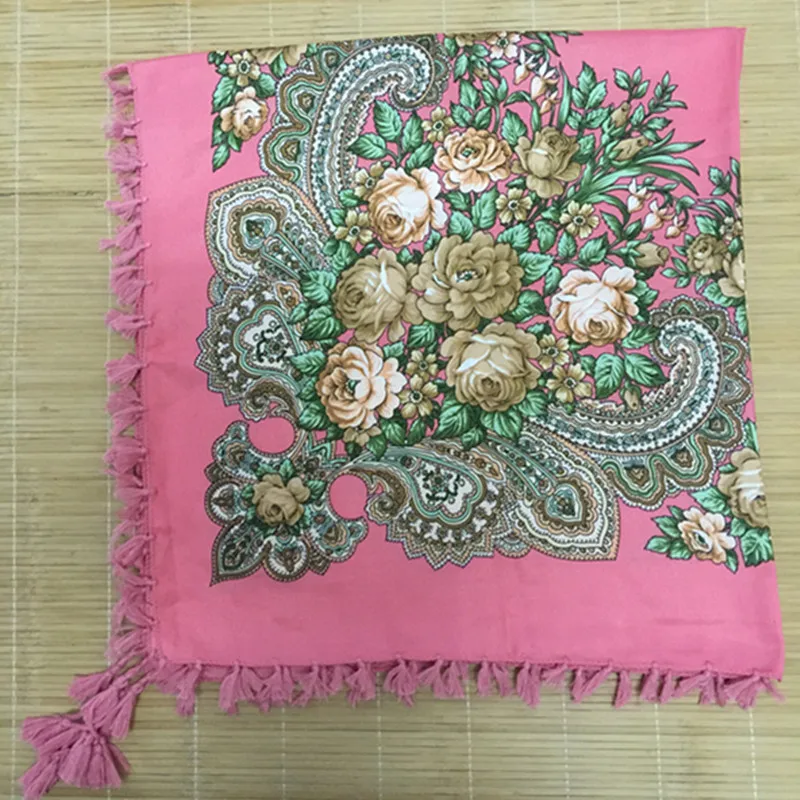 Luxury Brand Winter Warm Women Print Square Scarf Fashion Russian Scarves Cotton Soft Blanket Oversize Wraps Shawls 90cmX90cm
Luxury Brand Winter Warm Women Print Square Scarf Fashion Russian Scarves Cotton Soft Blanket Oversize Wraps Shawls 90cmX90cm
