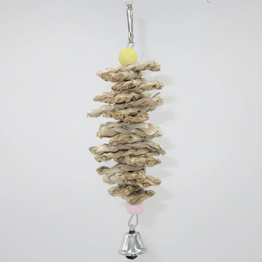 Swing Wooden Chew Bite Natural Animal Bell Eco-friendly Hanging Type Knitted Grass Parrot Toy Funny Durable Bird
Swing Wooden Chew Bite Natural Animal Bell Eco-friendly Hanging Type Knitted Grass Parrot Toy Funny Durable Bird